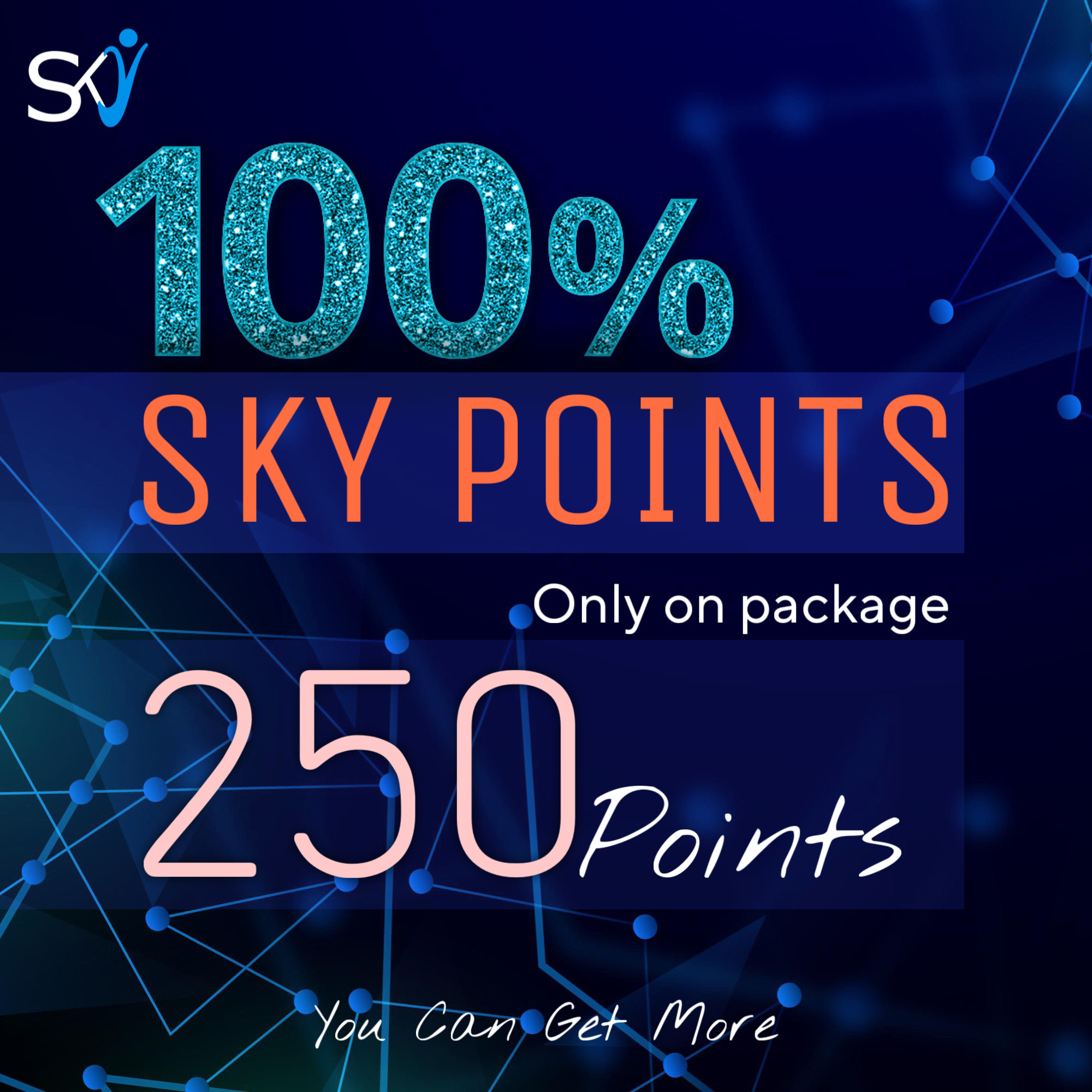  HAPP NEW YEAR 100% SKY POINTS 